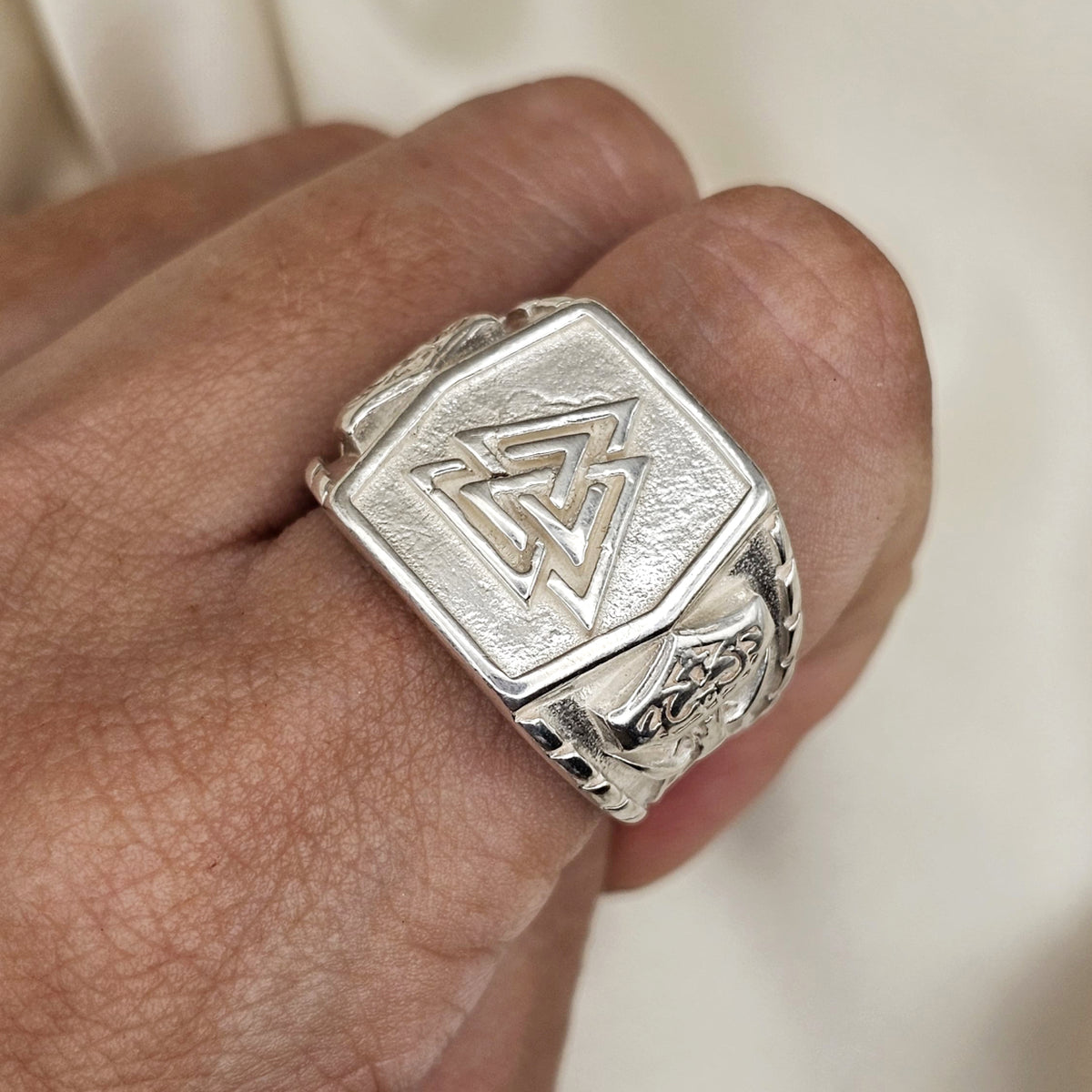 Valknut "Odin" Nordic Ring image 1