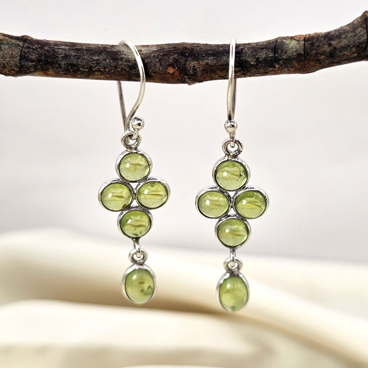 Chandelier Peridot Earrings image 4