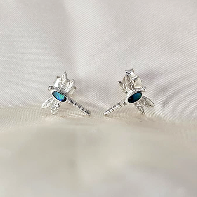 Dragonfly Stud Earrings image 0
