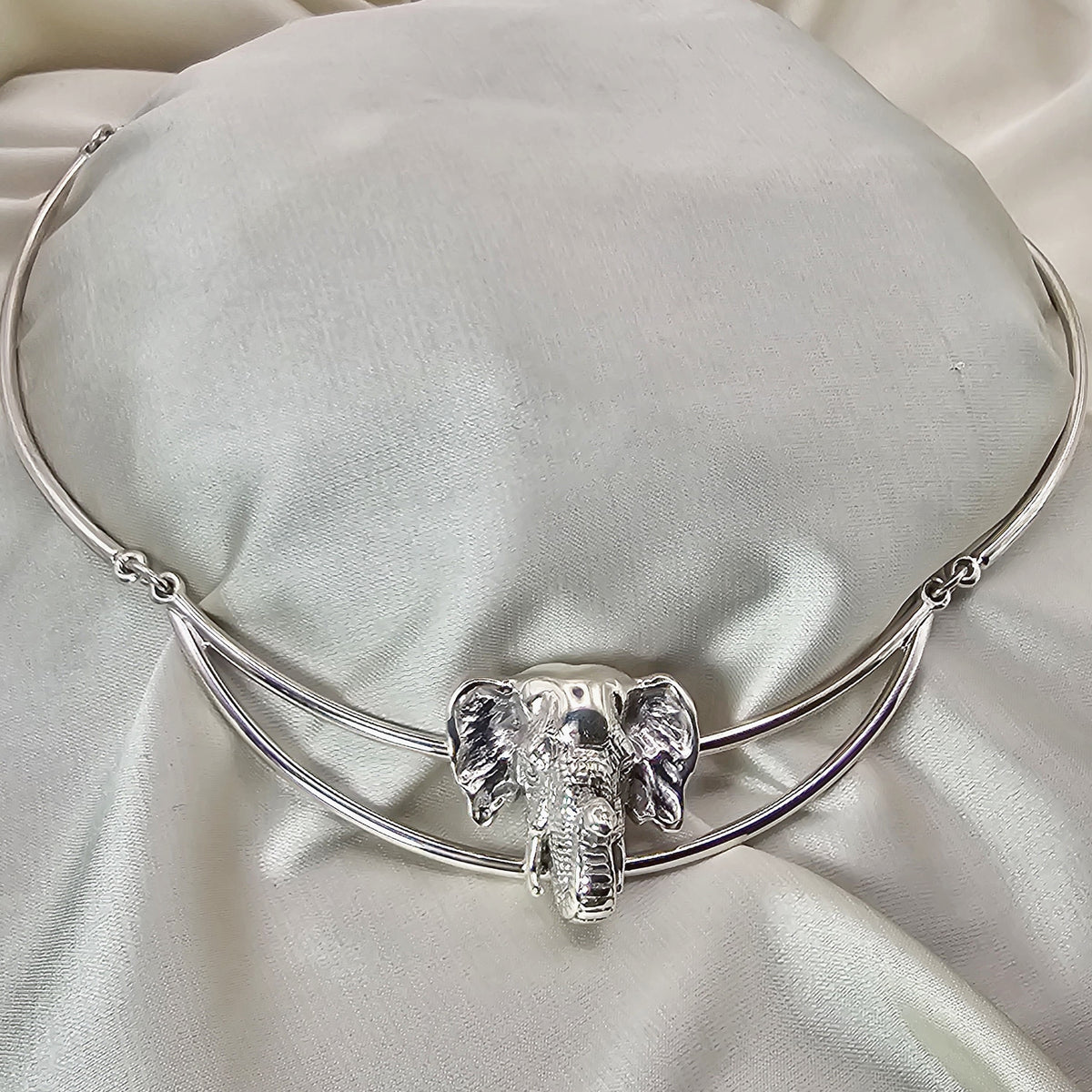 Elephant Choker Necklace