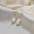 Biwa Freshwater Pearl Drop Earrings