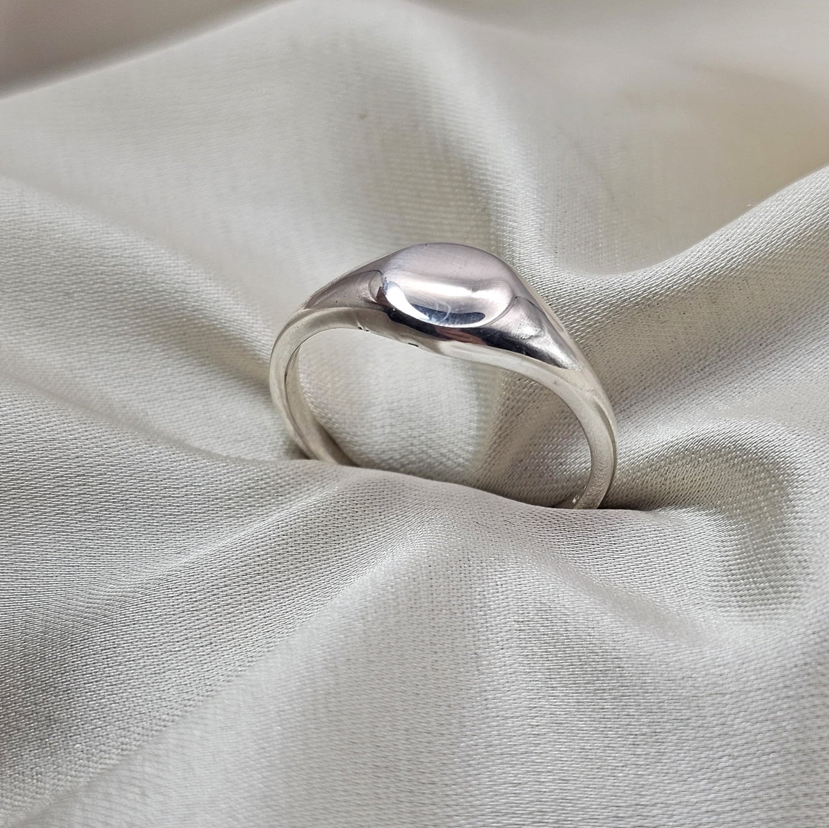Small Domed Signet Ring