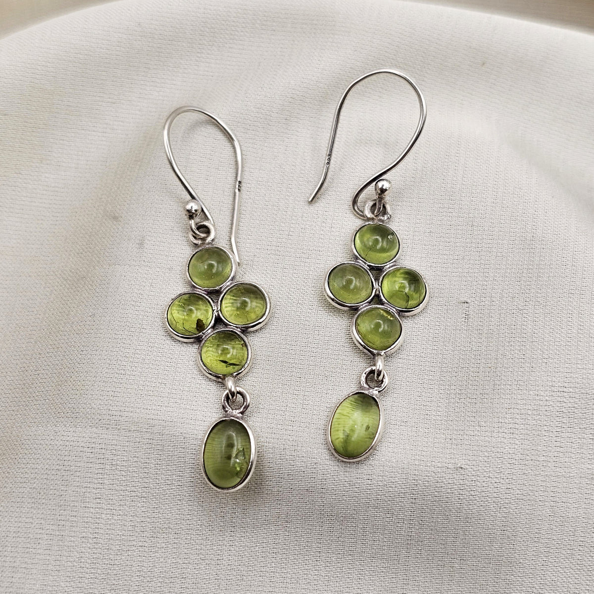 Chandelier Peridot Earrings image 3