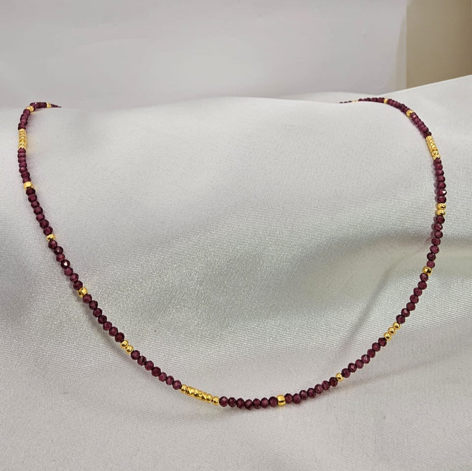 Faceted Gem Bead Necklace image 8