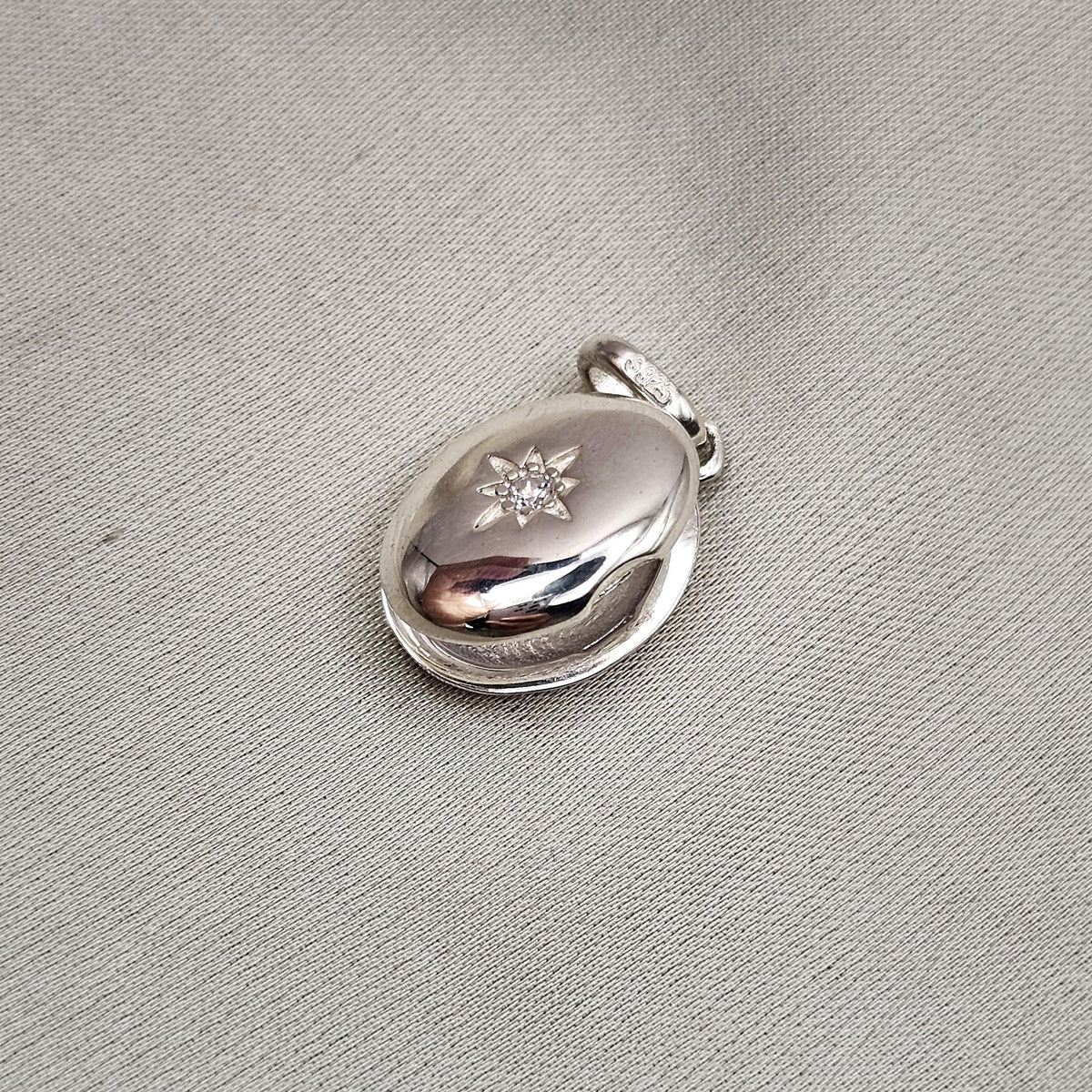 Starburst Locket Pendant