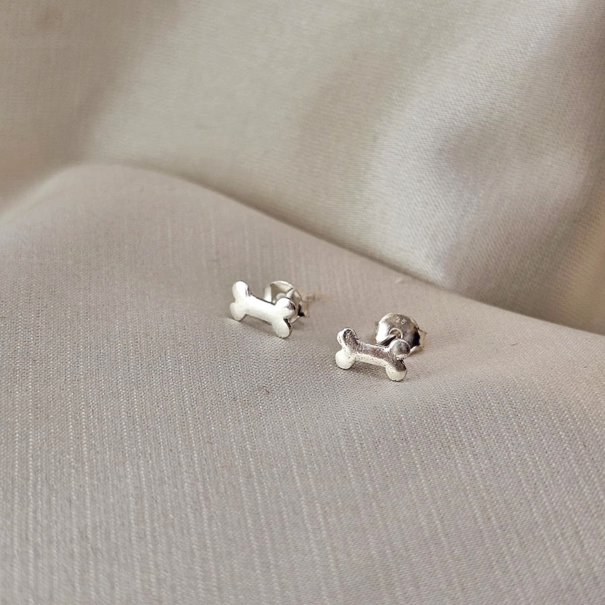 Bone Stud Earrings