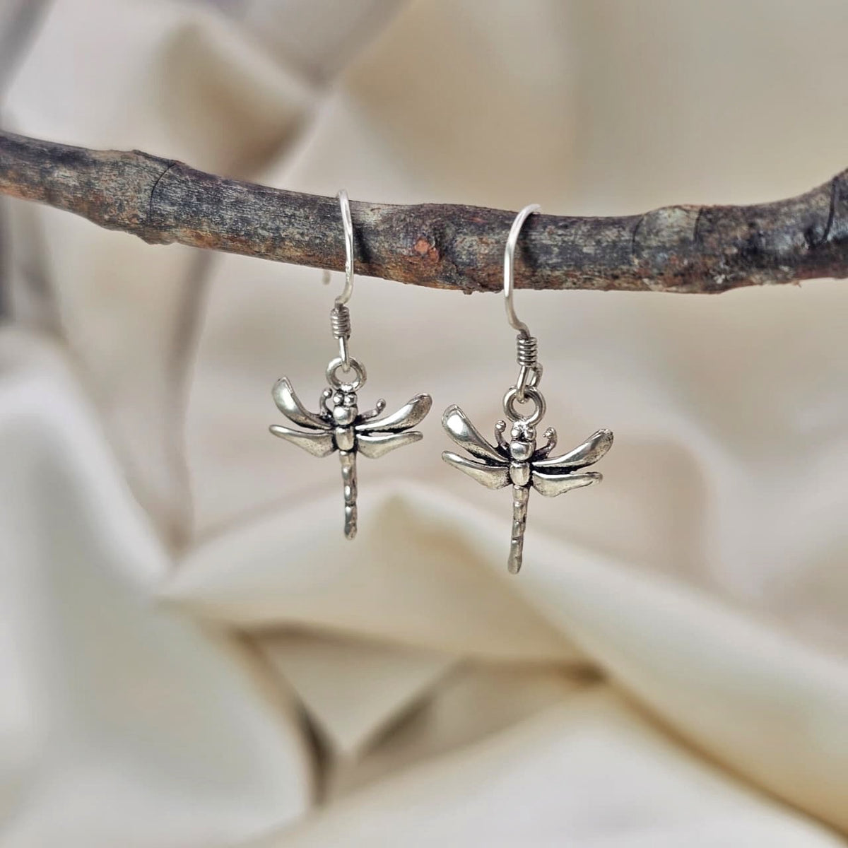 Dragonfly Drop Earrings