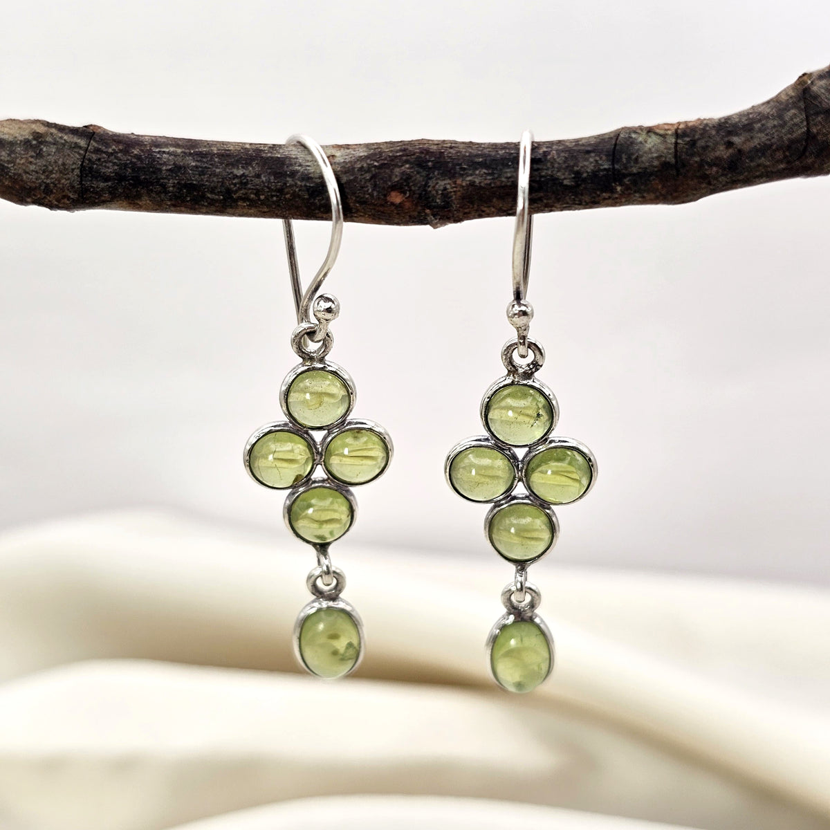 Chandelier Peridot Earrings image 2