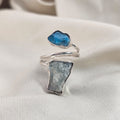 Aquamarine Wrap Ring image 0