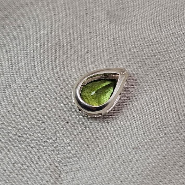 Peridot Teardrop Pendant