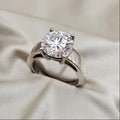 Moissanite Solitaire Ring