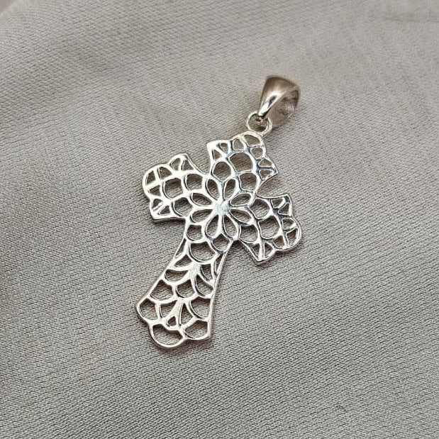 Filigree Cross Pendant