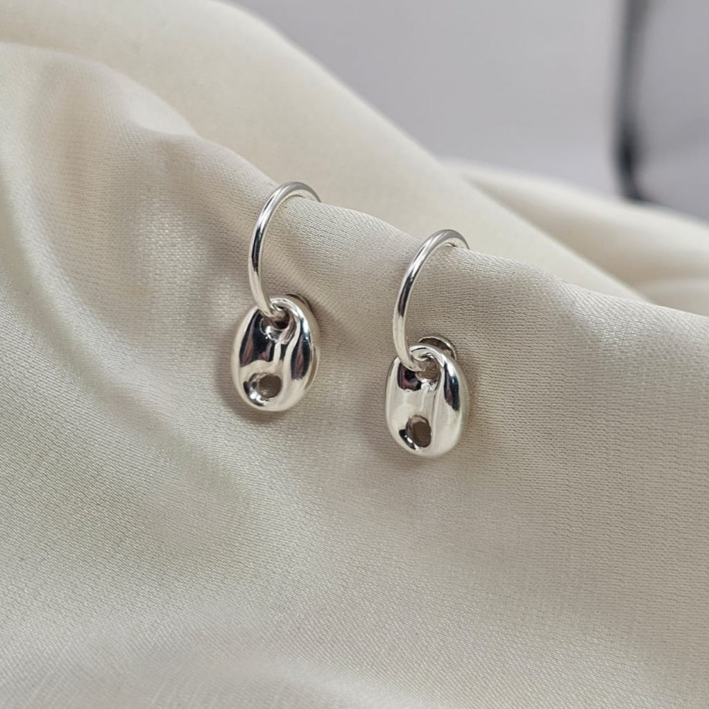 Gucci Link Hoop Earrings image 3