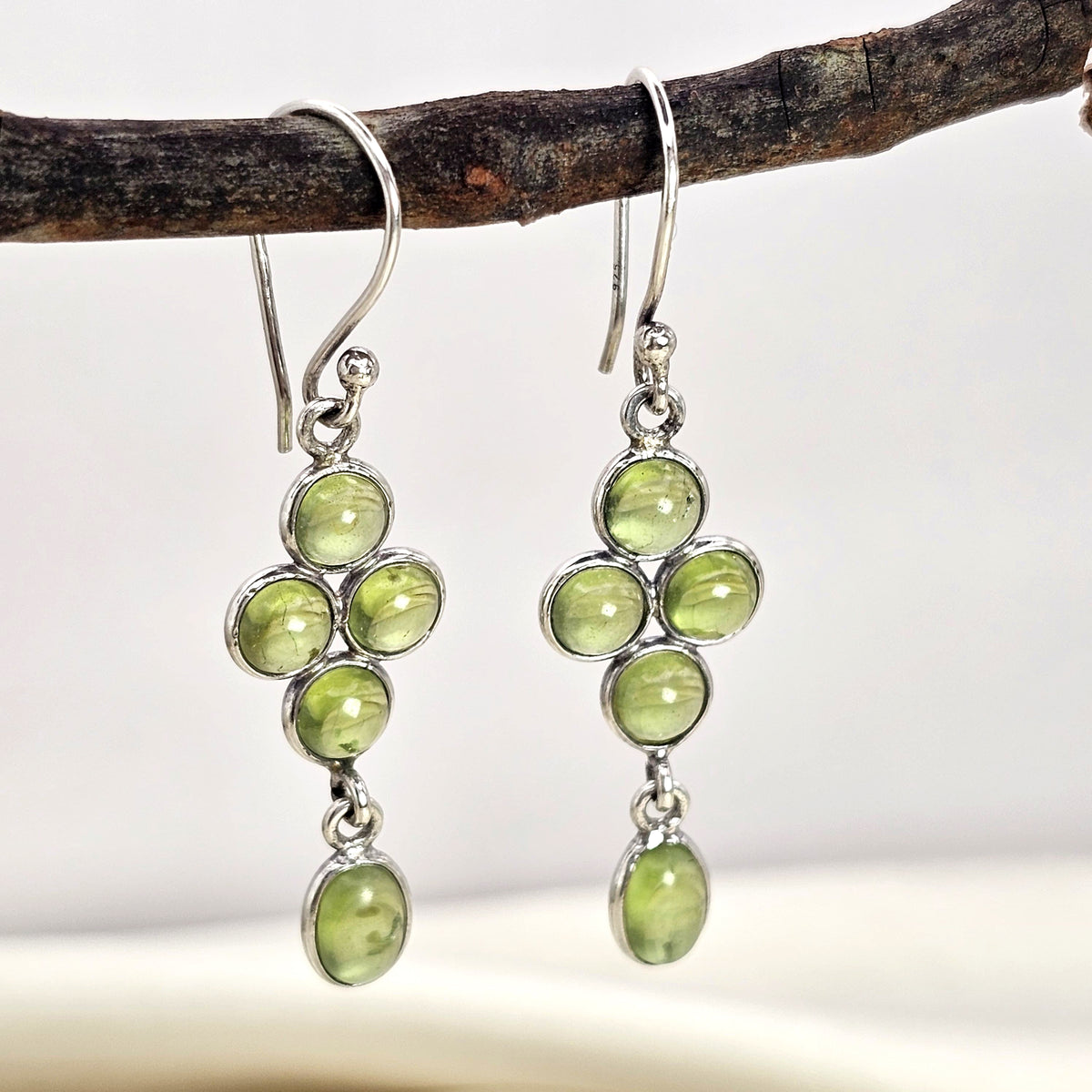 Chandelier Peridot Earrings image 0