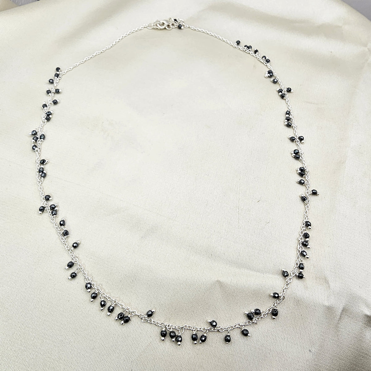 Hematite Beaded Necklace image 0
