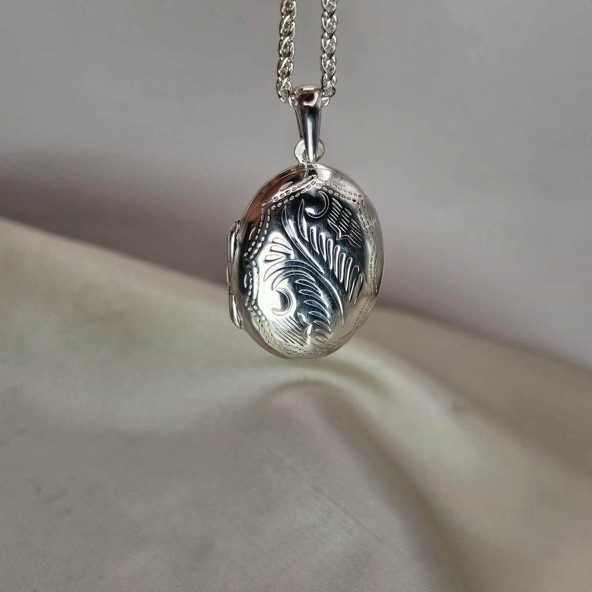 Oval Locket Pendant