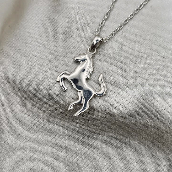 Rearing Horse Pendant