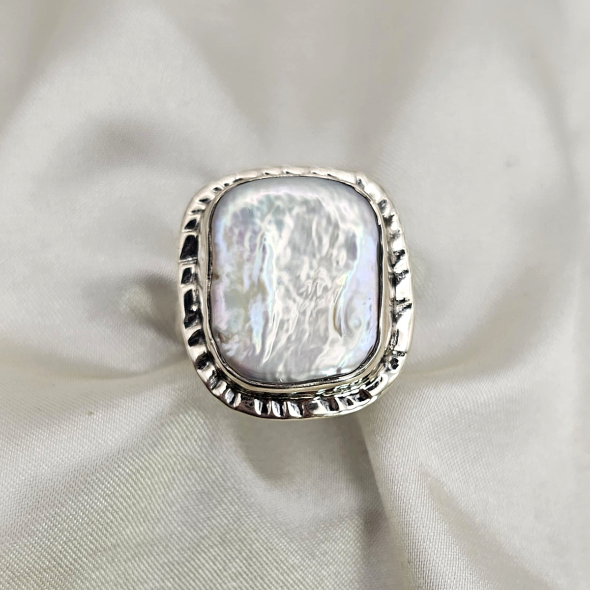 Baroque Pearl Statement Ring image 0