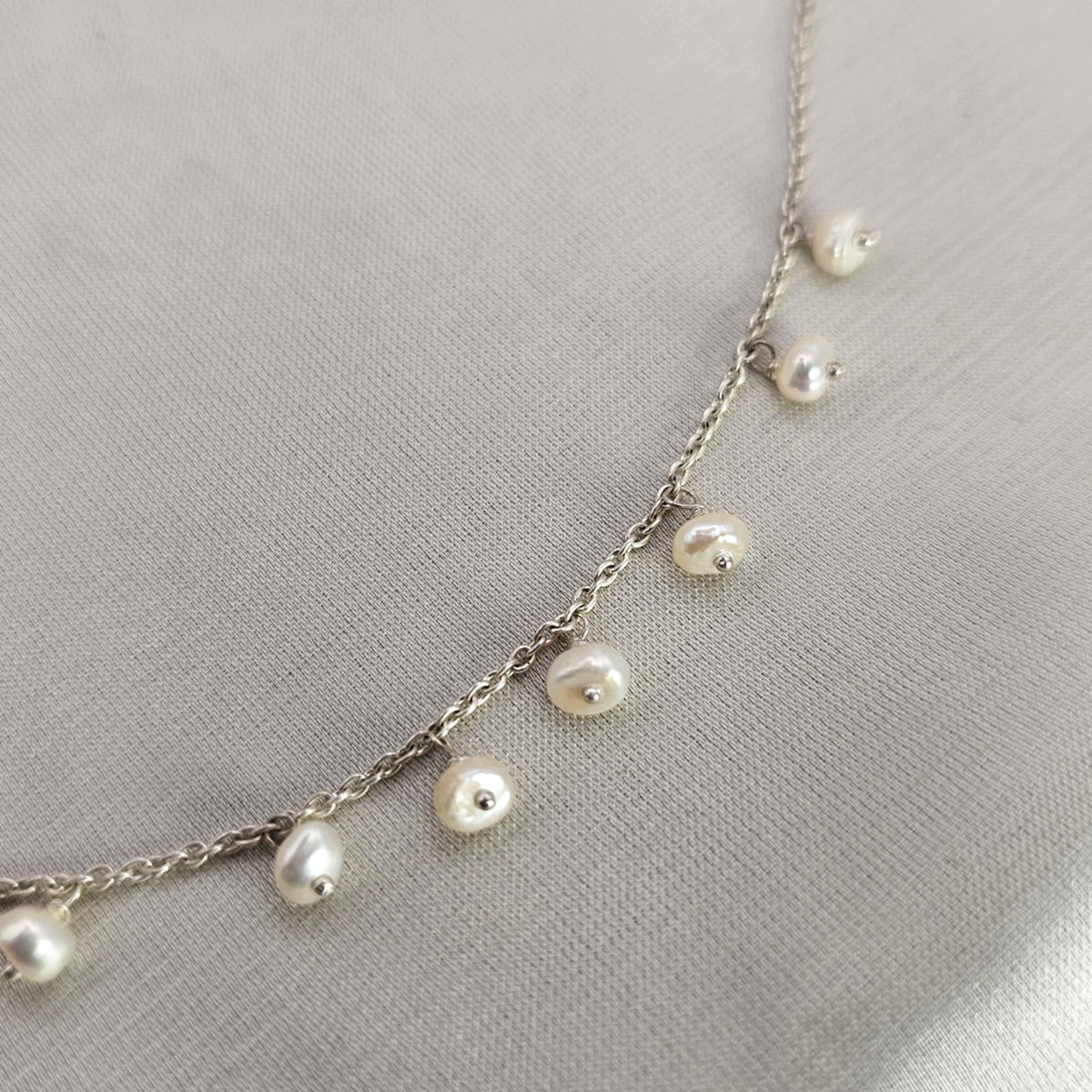 Dainty Freshwater Pearl Necklace image 2