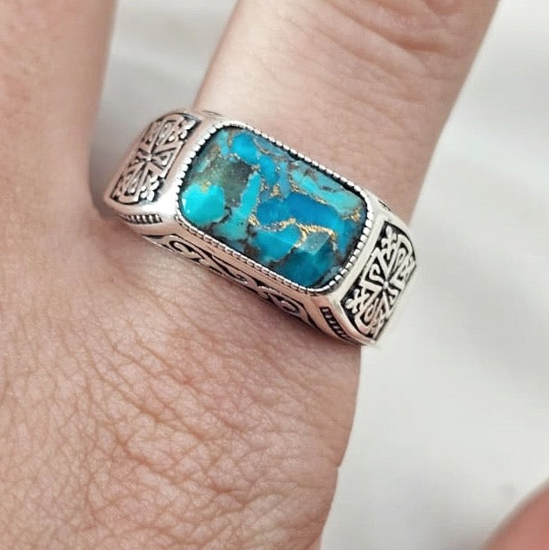 Turquoise Statement Ring