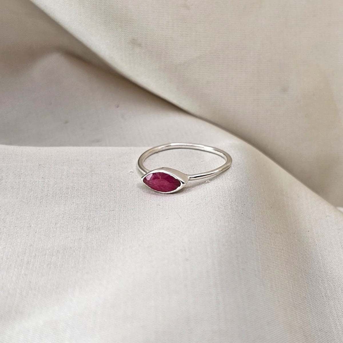 Ruby Stacking Ring