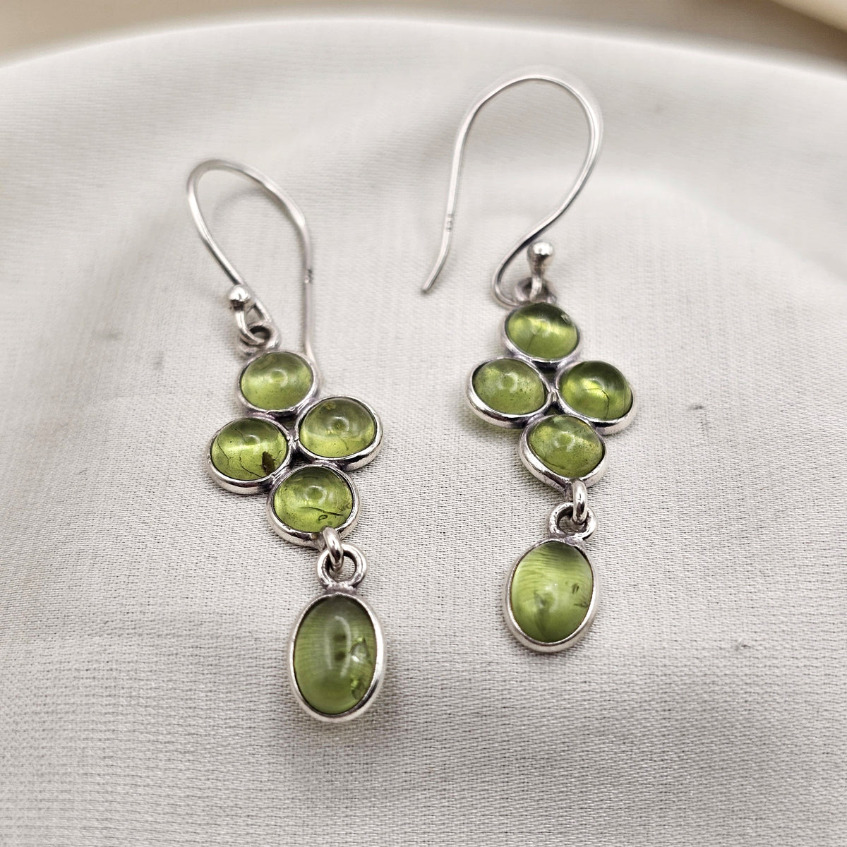 Chandelier Peridot Earrings image 1