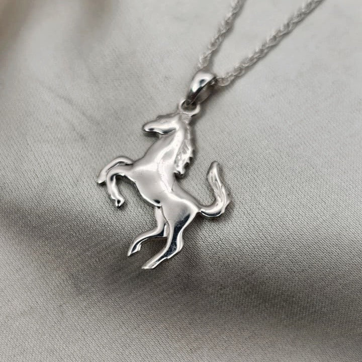 Rearing Horse Pendant