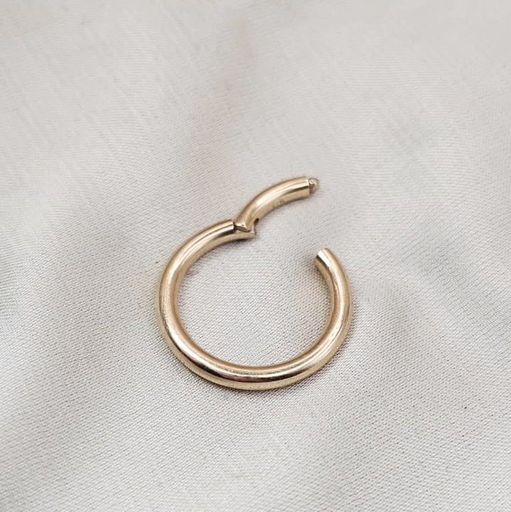 9ct Yellow Gold Hinge Clip