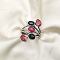 Ruby & Sapphire Multi-Stone Ring image 0