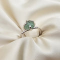 Light Green Forest Jasper Ring image 0
