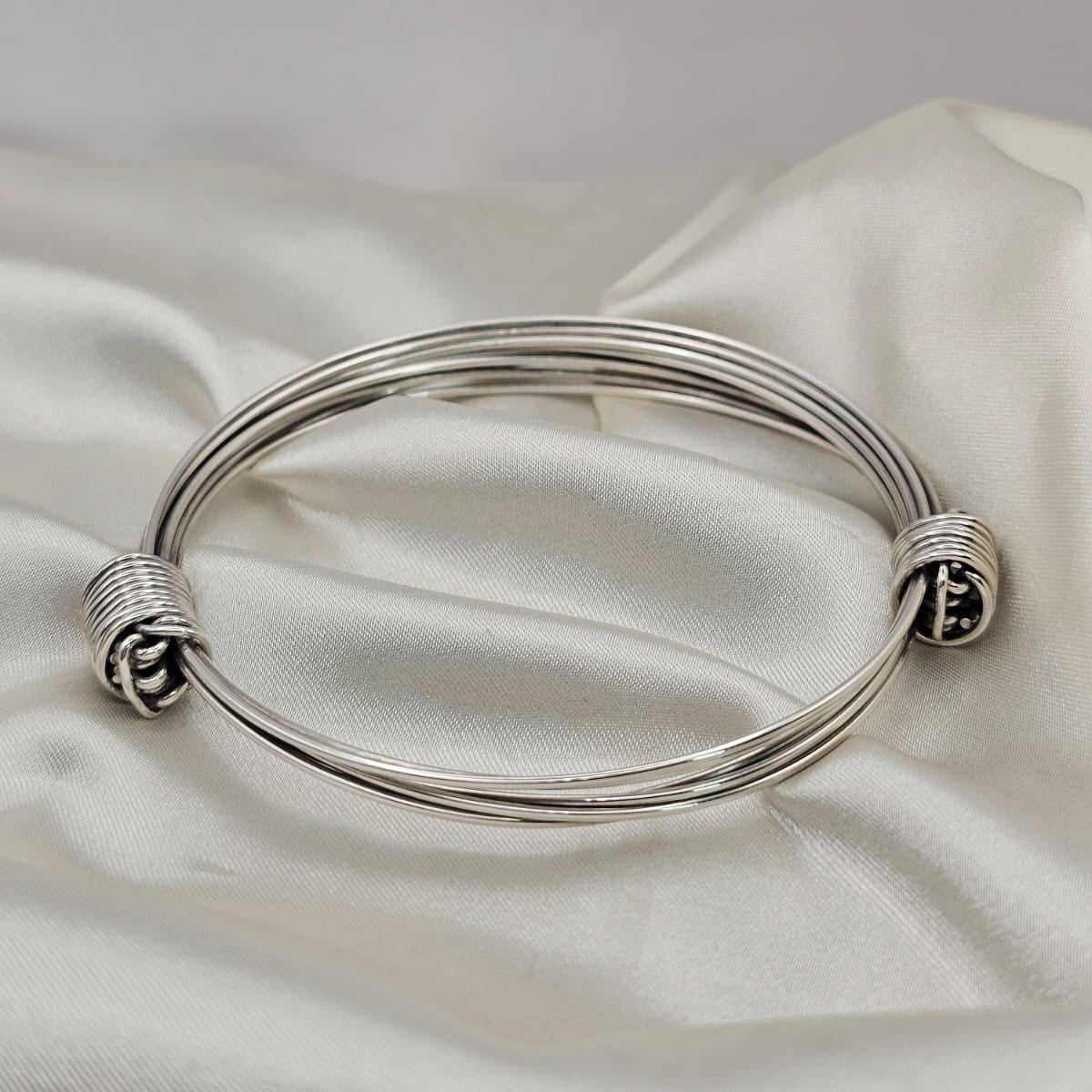Adjustable Coil Wire Bangle image 2