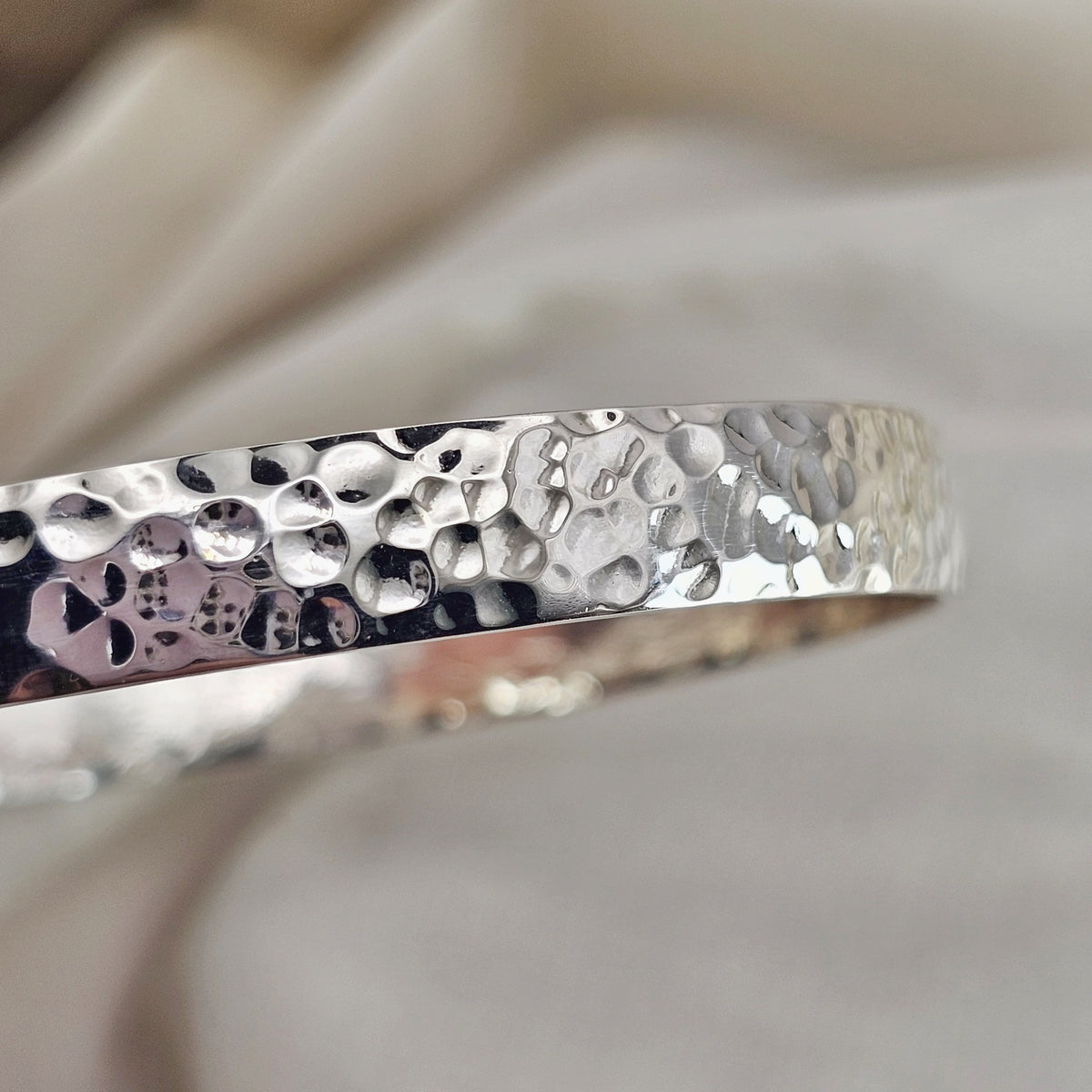 Hammered Bangle