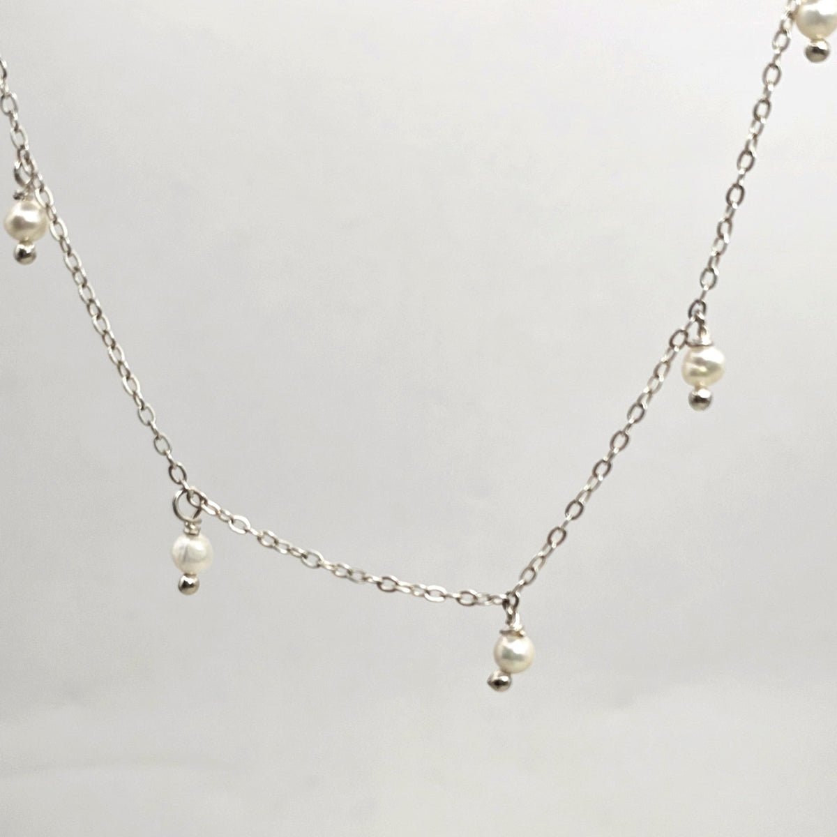 Freshwater Pearl Drop Necklace image 2