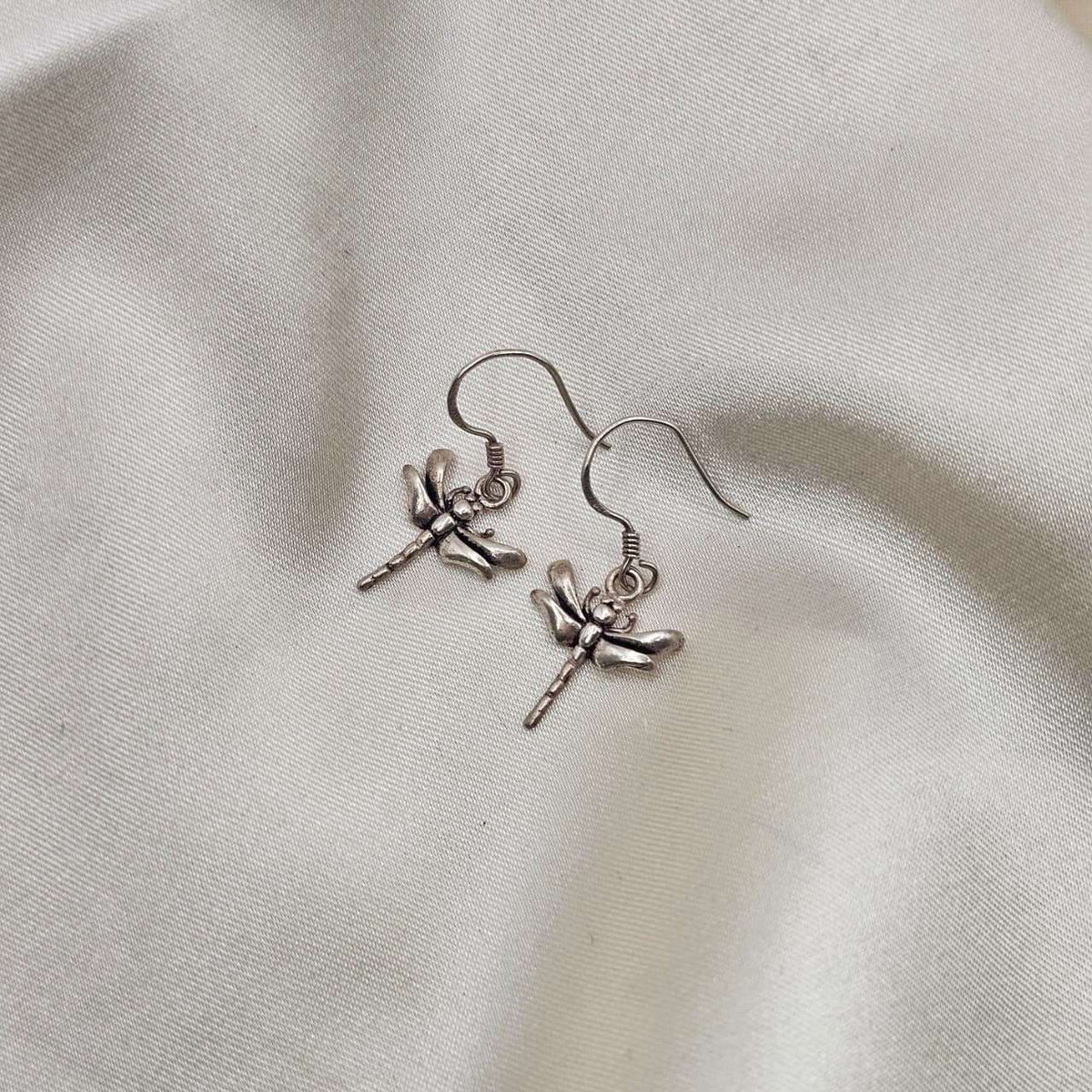 Dragonfly Drop Earrings
