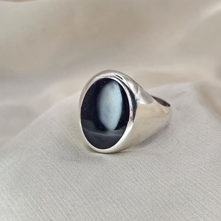 Black Onyx Statement Ring