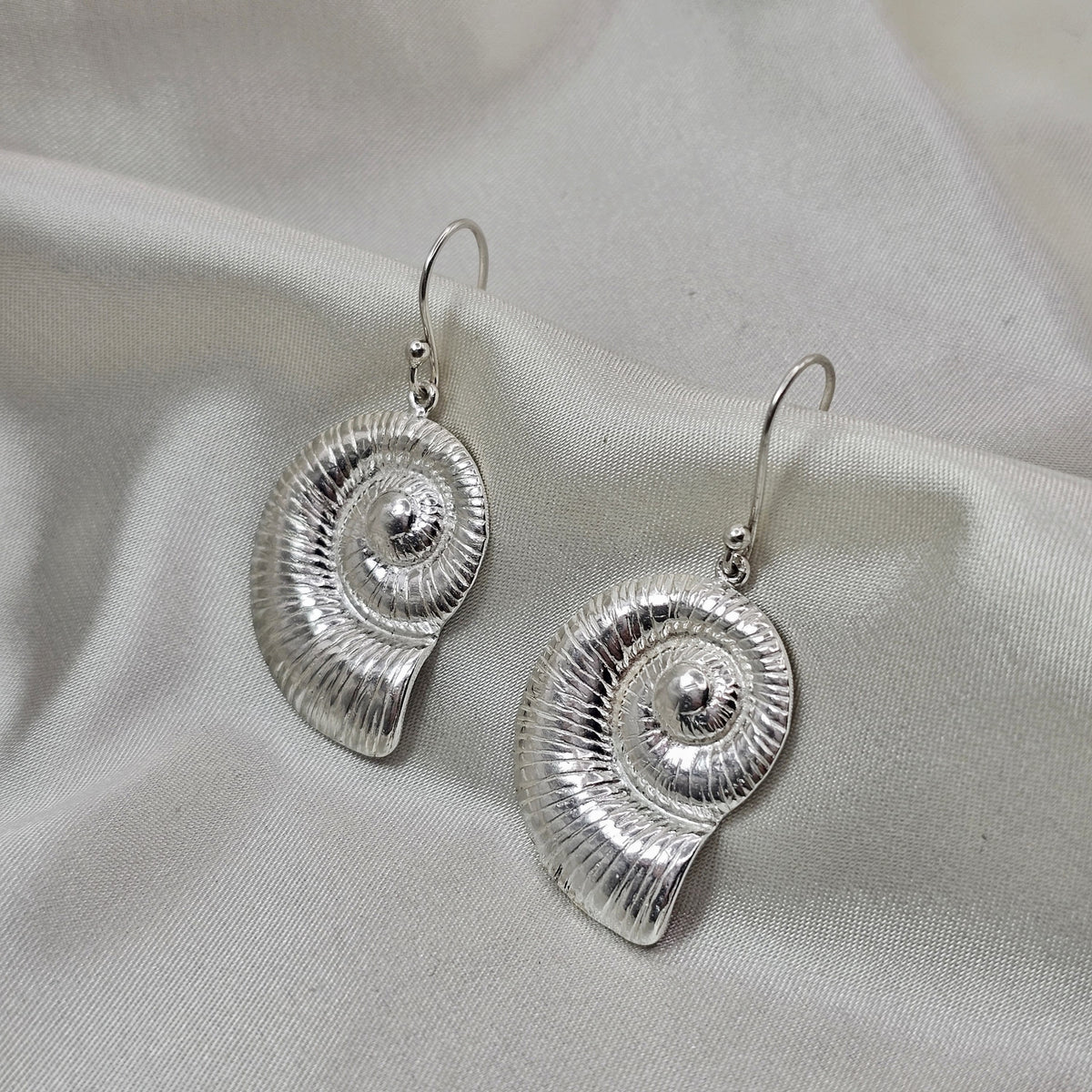 Nautilus Shell Earrings