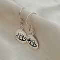 Evil Eye Drop Earrings image 2