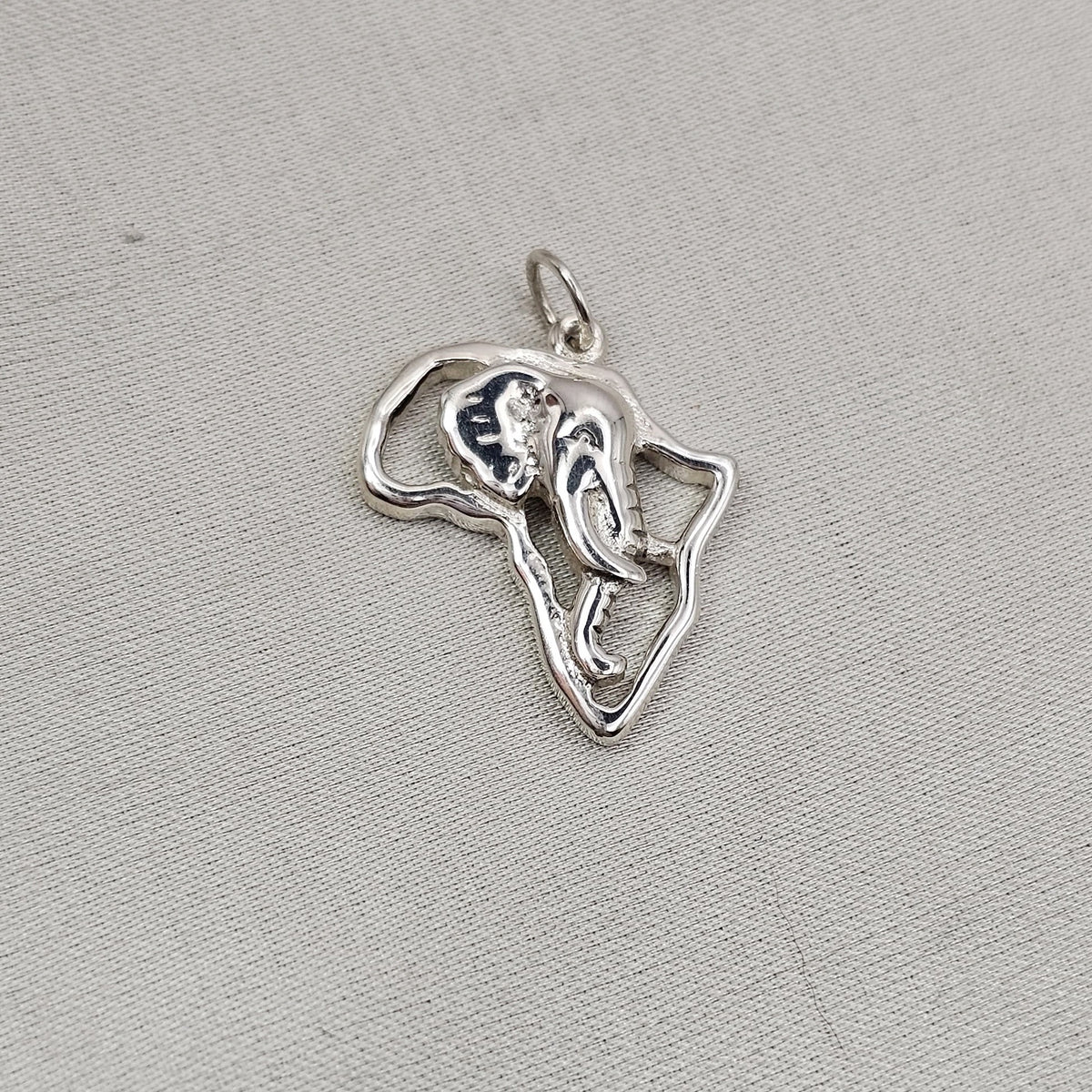 Africa Elephant Pendant