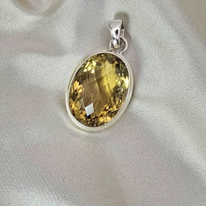 Lemon Quartz Pendant