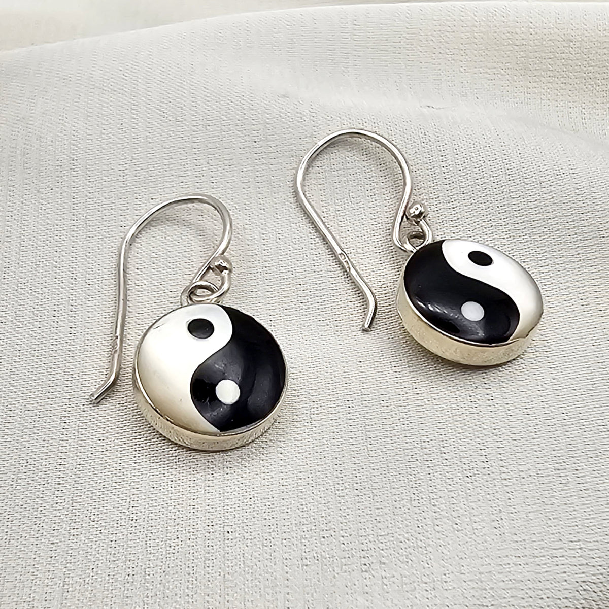 Yin Yang Drop Earrings image 4