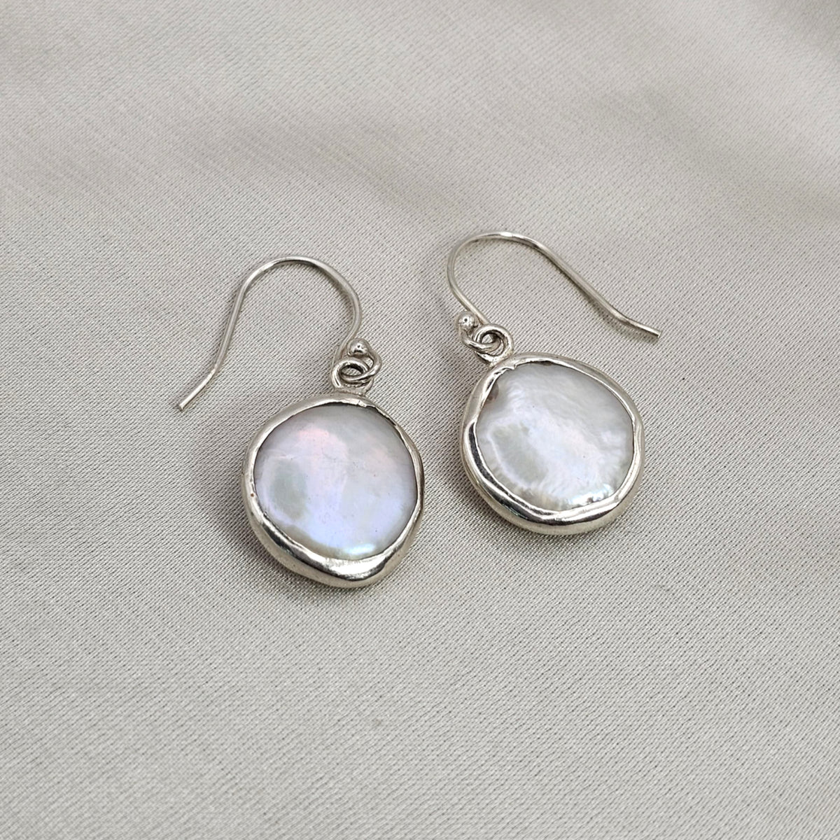 Baroque Pearl Earrings image 0