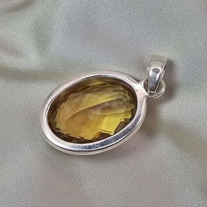 Lemon Quartz Pendant
