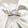 Trillion Moonstone Ring image 0