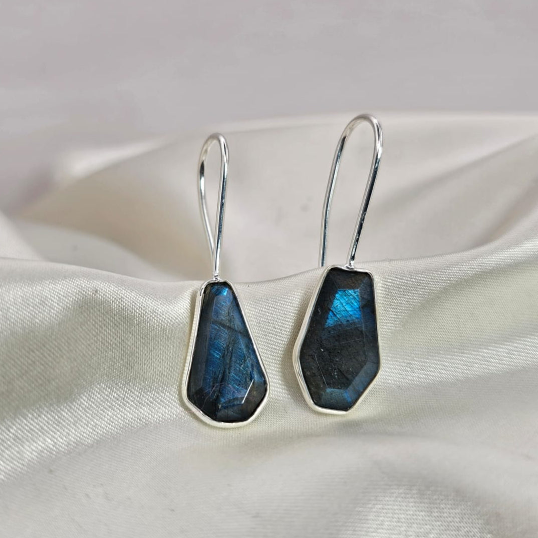 Labradorite Drop Earrings image 1