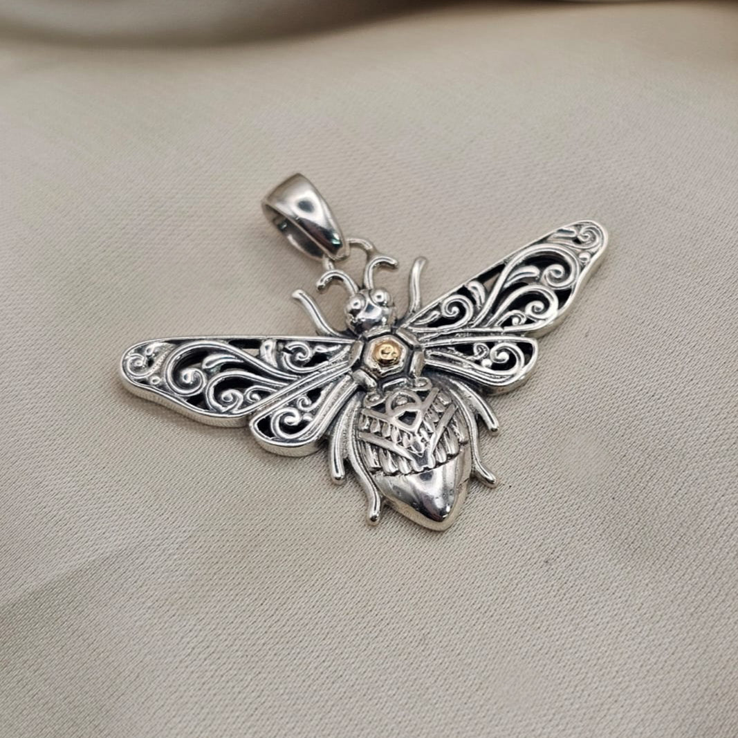 Filigree Bee Pendant image 0