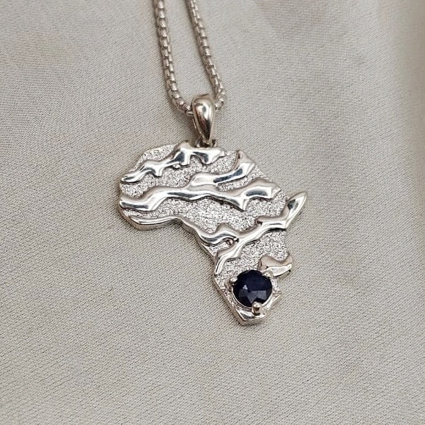 Africa Sapphire Pendant