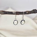 Shiva Shell Spiral Drop Earrings