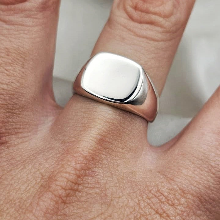 Rectangular Signet Ring