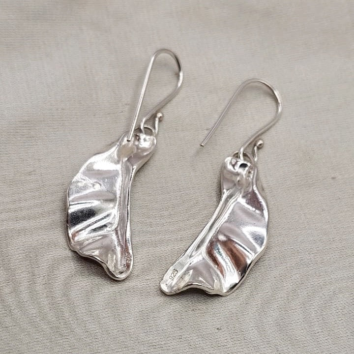 Popping Seed Pod Drop Earrings