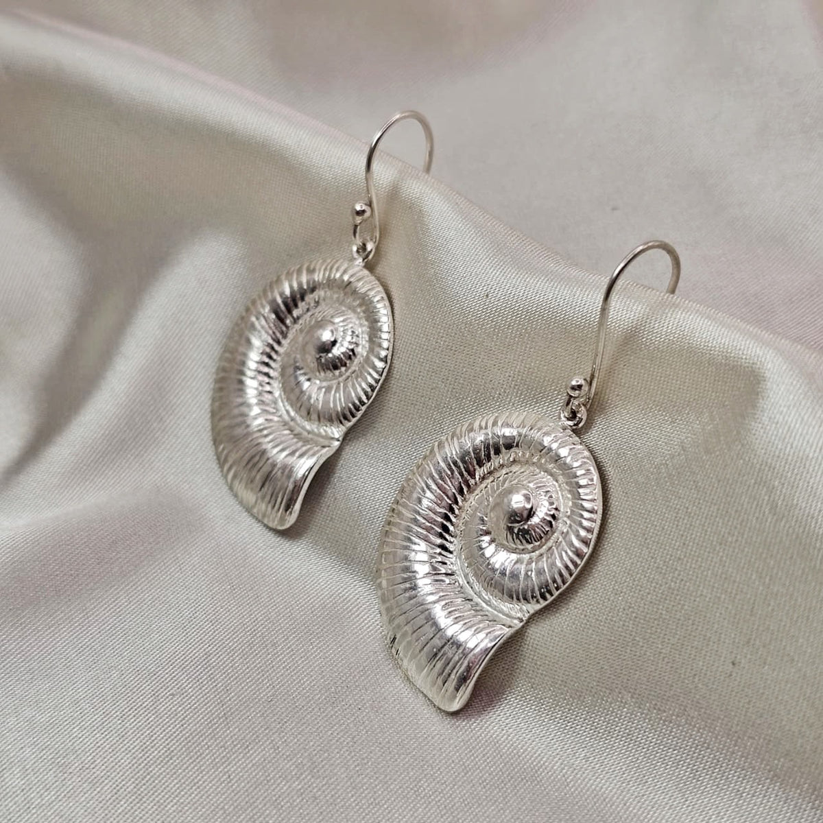 Nautilus Shell Earrings